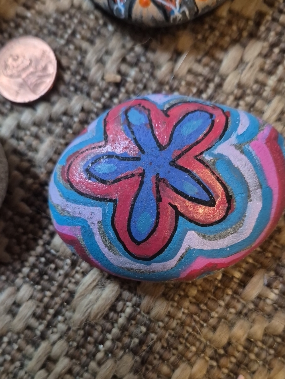 4 Painted Rocks - Picture 2 of 6